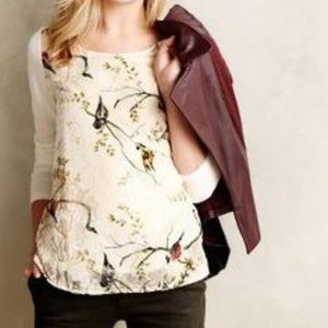 Anthropologie Oak Song tee by Deletta